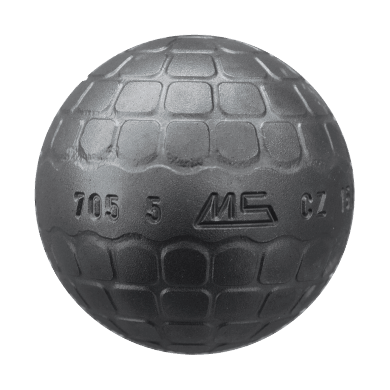 Votre triplette au meilleur prix : Boules de pétanque Compétition MS CZ, acier inox demi-tendre